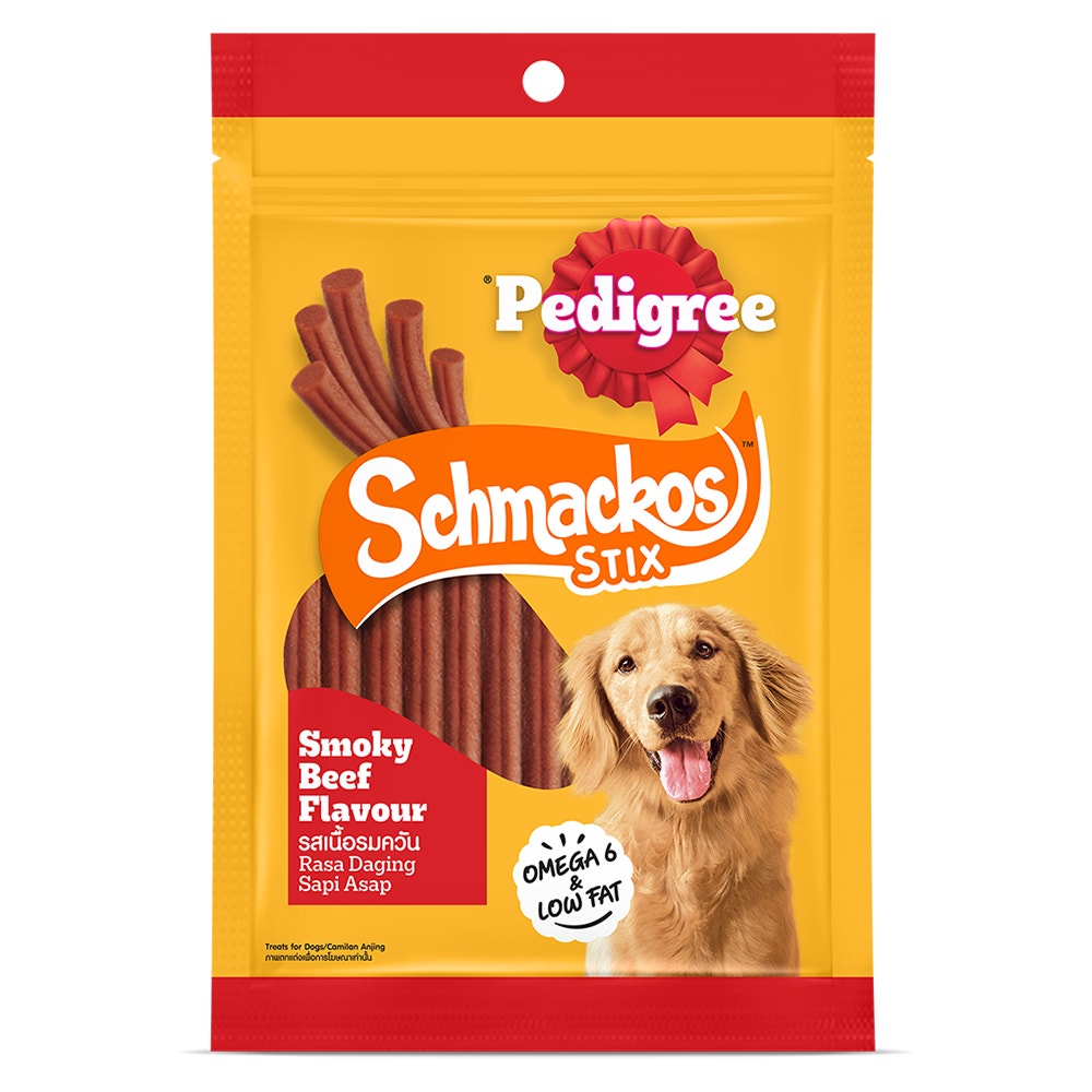 เพดดิกรี® ขนมหมาชแม้กโก้™ สติก รสเนื้อรมควัน 70