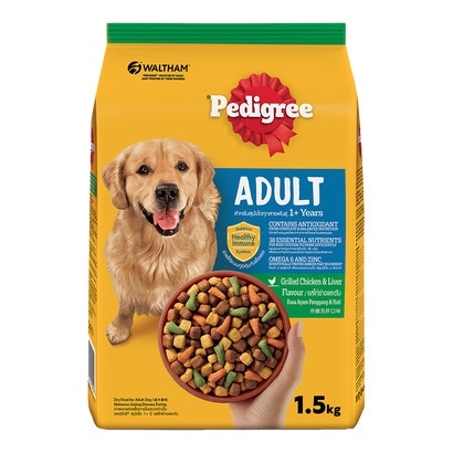 เพดดิกรี® สุนัขโต 1+ ปี ชนิดเม็ด รสไก่และตับย่าง